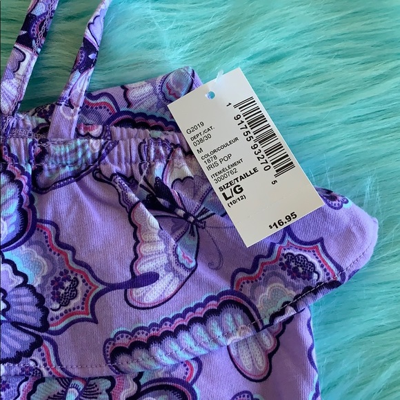 Purple Butterfly Romper - Picture 4 of 7